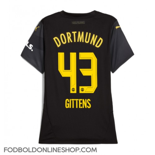 Borussia Dortmund Jamie Bynoe-Gittens #43 Udebanetrøje Dame 2024-25 Kortærmet